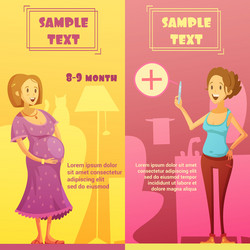 1605i126009sm003c11pregnancy banner Vector Image