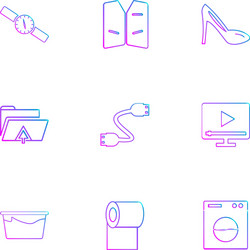 Files file type windows os documents vector