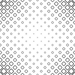 monochrome abstract rounded line square pattern vector image
