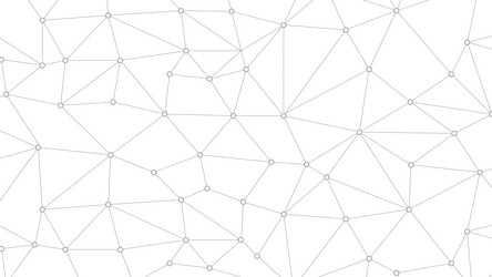 abstract technology background plexus mesh vector image
