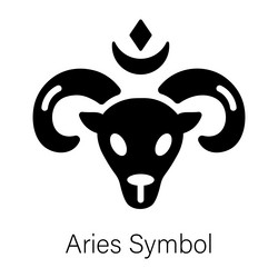 aries symbol Vector Image