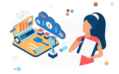 big data storage platform processing input vector image