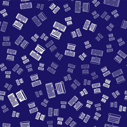 White server data web hosting icon isolated vector