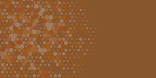 geometric multi size hexagon with color vector image
