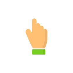 hand cursor - mouse pointer symbol isolated vector image
