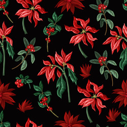 seamless christmas pattern with bells candy Vector Image