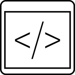 Code Slash Symbol Vector Images (58)