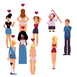 Hairy Women Vector Images (over 120)