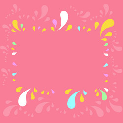 Water Splash Photo Frame Vector Images (41)