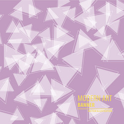 abstract triangle background 3d triangles modern vector image