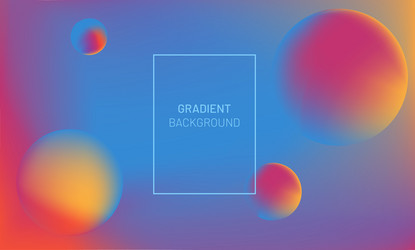 abstract geometric background with gradient shapes vector image