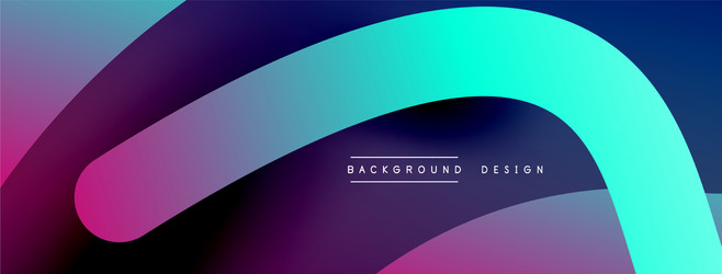 abstract overlapping lines and circles geometric vector