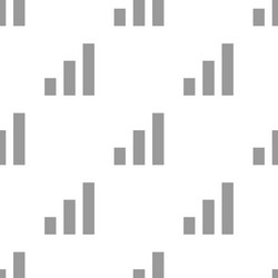 New graph seamless pattern vector