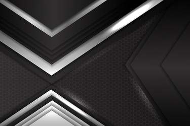 abstract background triangle shape with black vector image