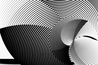 rgb abstract halftone lines dynamic background vector image