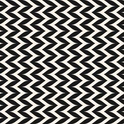 Seamless pattern vertical curly zig zag lines vector