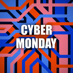 Cyber monday sale banner vector