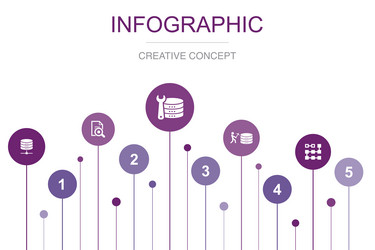 Database data analysis engineering vector