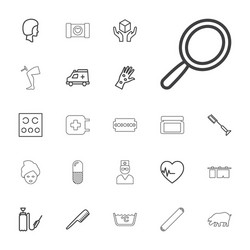 22 care icons vector