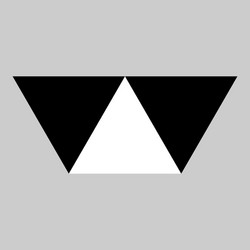 triangle triangular abstract geometric pattern vector image