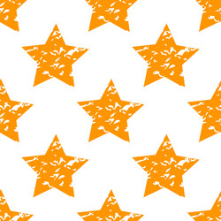 Grungy star pattern vector