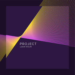 abstract background with dynamic lines vector image
