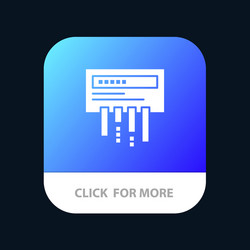 receiver router wifi radio mobile app button vector image