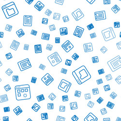 set line loading data window browser files vector image