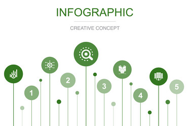 data visualization big analytics machine vector image