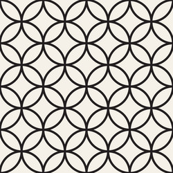 seamless pattern repeating geometric elements vector image