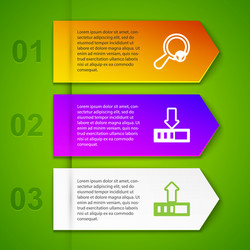 set line unknown search loading and document vector image