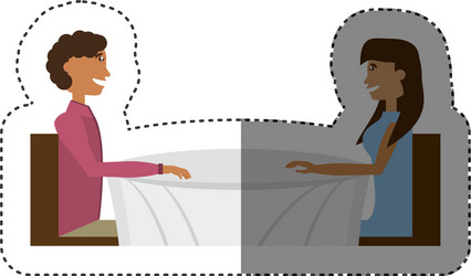 Couple Shadow Hug Vector Images (over 230)