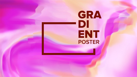 gradient fluid background motion backdrop vector image