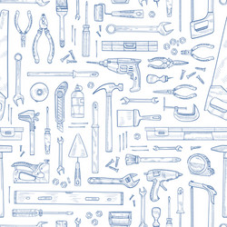 Manual Tool Pattern vector image