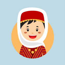 avatar of a armenians character vector