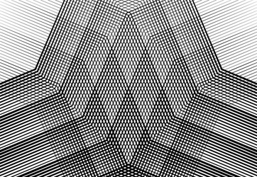geometric structure angular angled lines stripes vector image