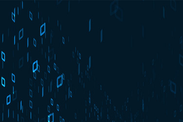Digital binary code background vector