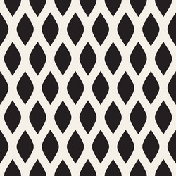Seamless pattern repeating geometric elements vector
