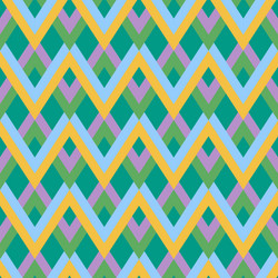 Abstract zigzag linear pattern vector