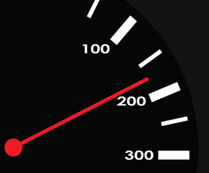 Speedometer rate vector