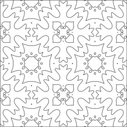 geometric pattern with triangular elements vector image