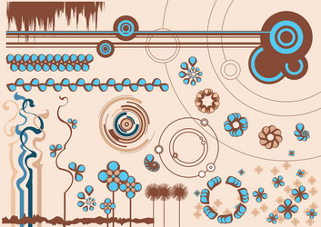 design elements vector image