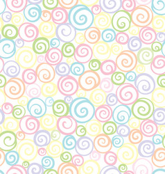 Soft light shells pattern vector