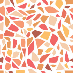 Multicolored seamless terrazzo pattern background vector