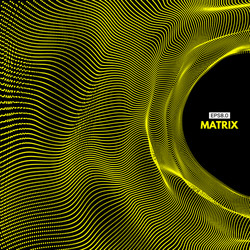 Dynamic Particle Technology Background vector