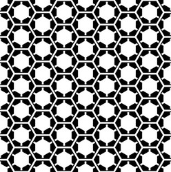 Modern Hexagonal Pattern vector