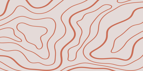 topography map background wavy abstract pattern vector image