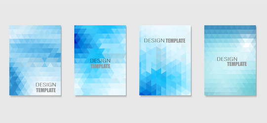 abstract moder background with triangle vector image