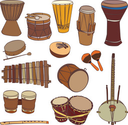 African Musical Instruments With Names And Meaning