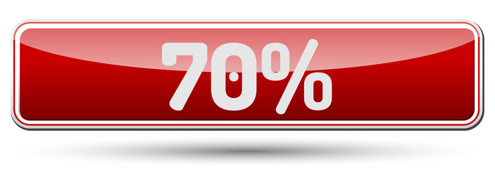 70 - abstract beautiful button with text vector image